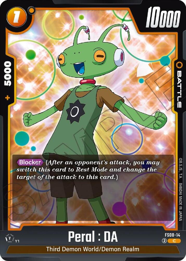 Peral DA FS08-14 card