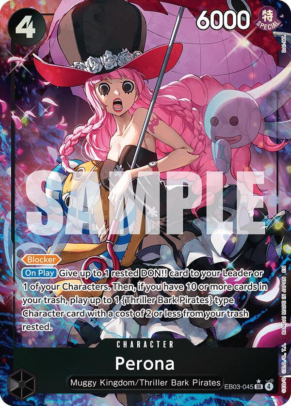 Perona 045 Alternate Art EB03-045 carta