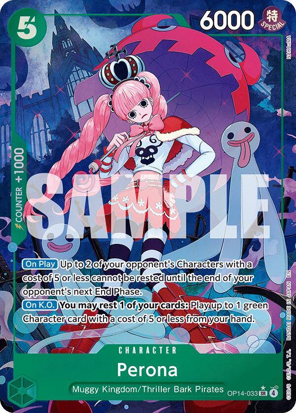 Perona OP14 033 Alternate Art card