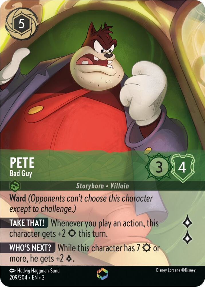 Pete Bad Guy Enchanted 209/204