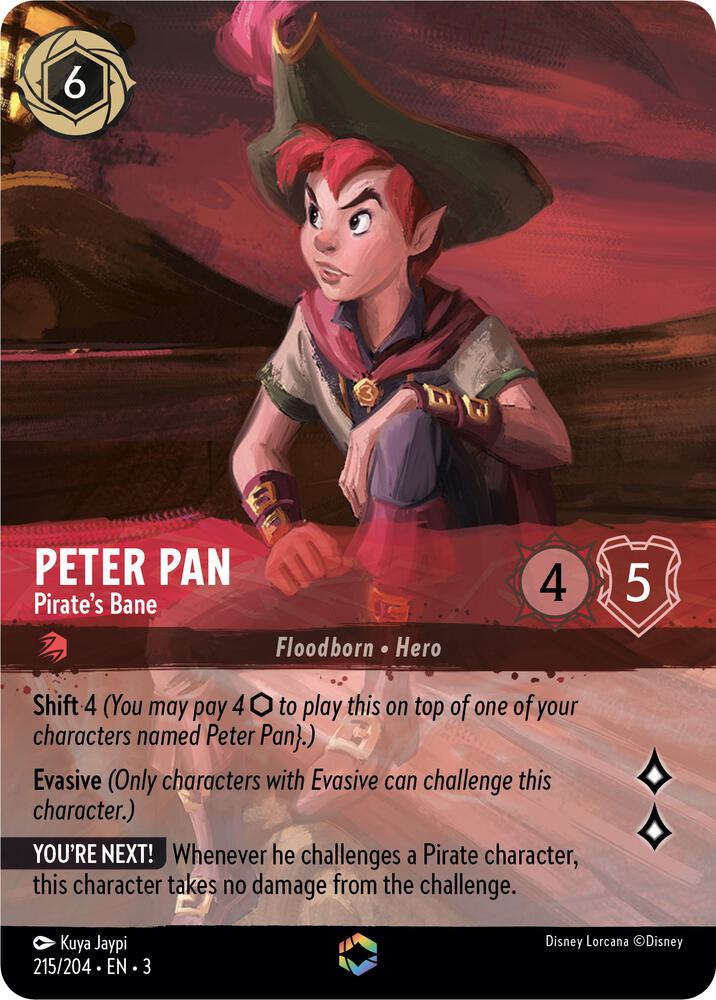Peter Pan Pirates Bane Enchanted 215/204