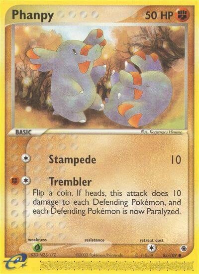 Phanpy 62/109 card
