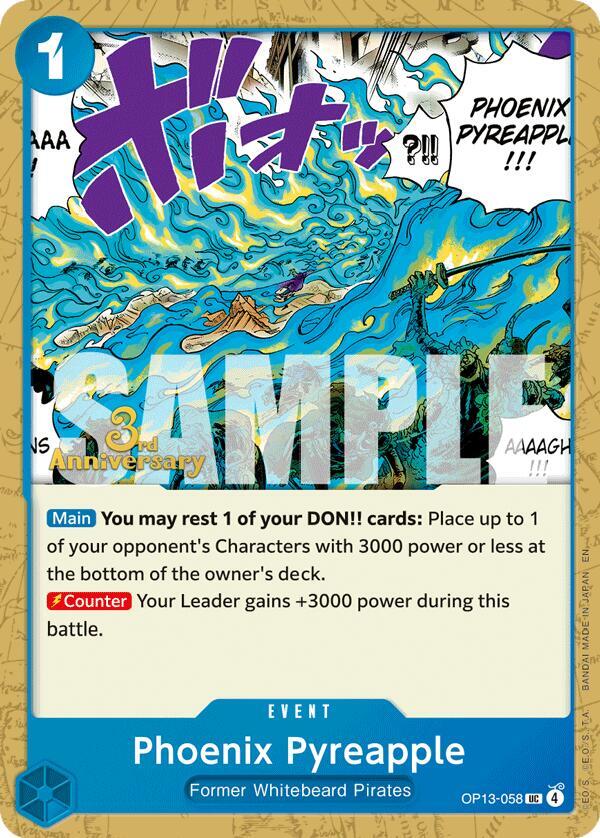 Phoenix Pyreapple OP13-058 card