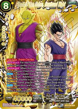 Piccolo and Son Gohan Newfound Might BT17-148