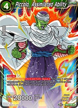 Piccolo Assimilated Ability DB1-048 carta
