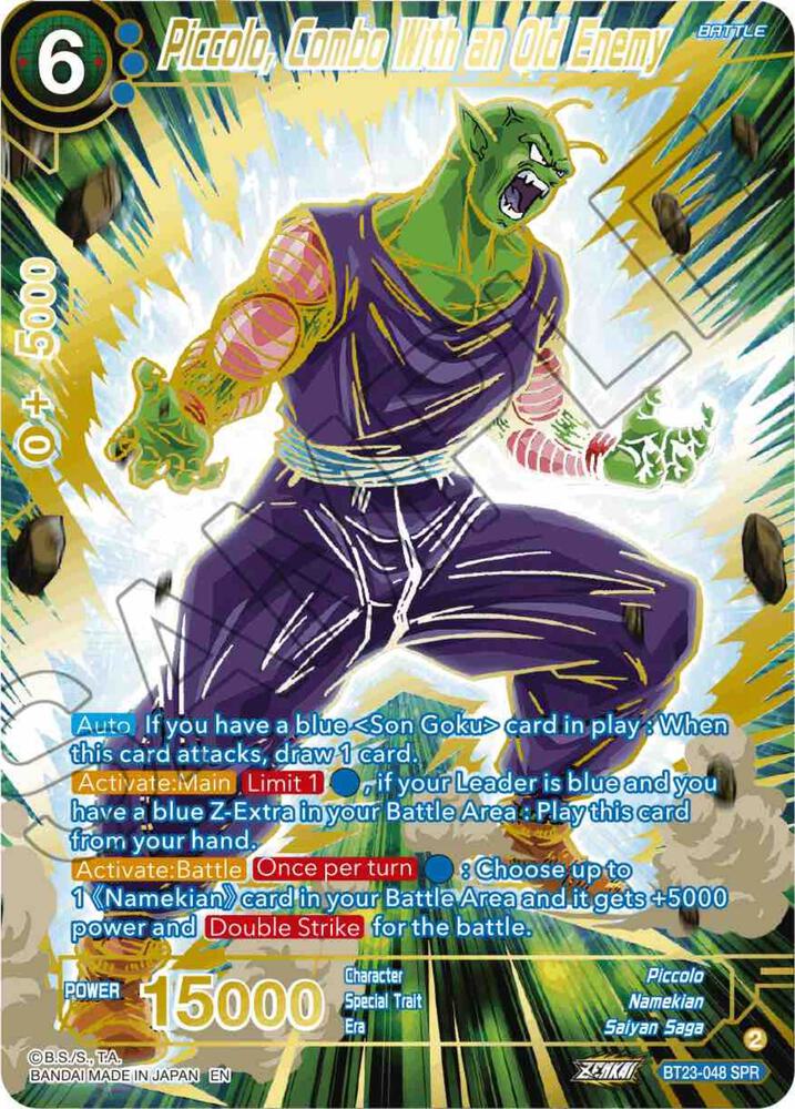 Piccolo Combo With an Old Enemy SPR BT23-048