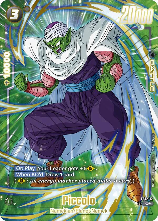 Piccolo FS12 12 Gold carta