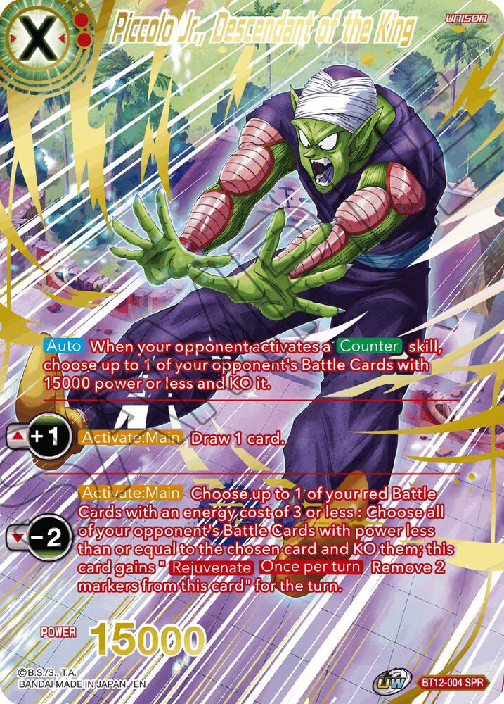 Piccolo Jr Descendant of the King BT12-004