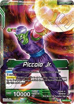 Piccolo Jr Piccolo Jr Evil Reborn SD4-01 card
