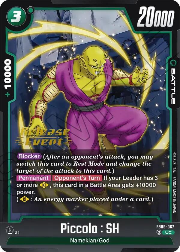 Piccolo SH FB09 067 card