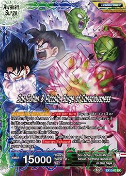 Piccolo Son Gohan and Piccolo Surge of Consciousness EX10-03