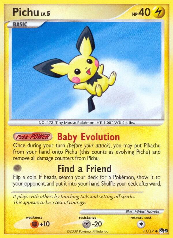 Pichu 011/017 card