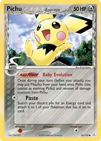 Pichu Delta Species 76/110 card