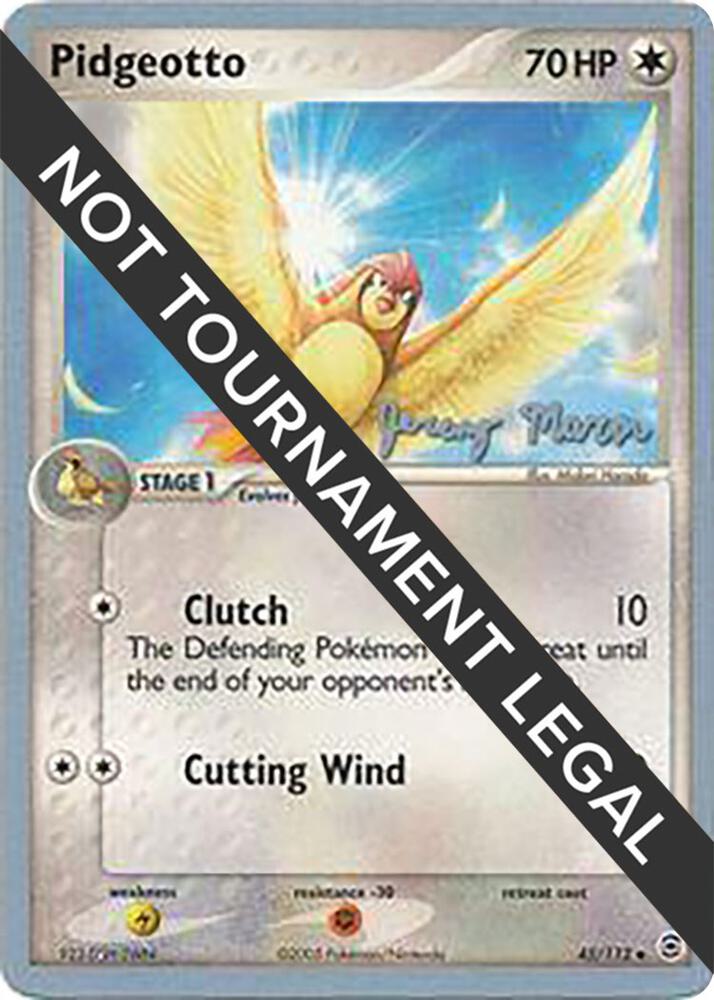 Pidgeotto 2005 Jeremy Maron 45/112 card
