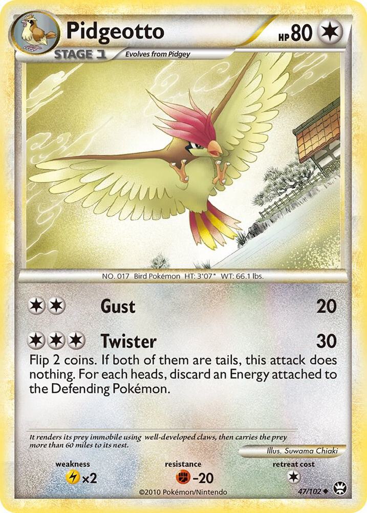 Pidgeotto 47/102