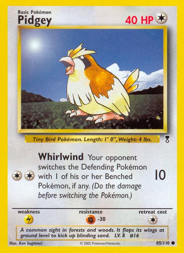 Pidgey 085/110 carta