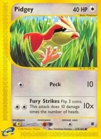 Pidgey 123/165 card