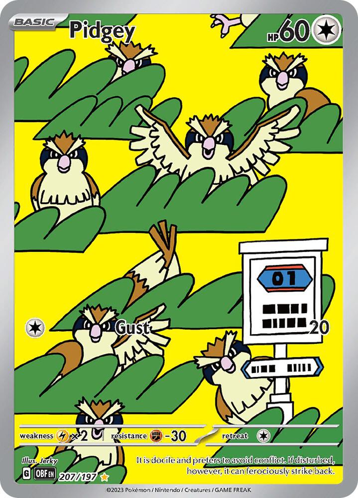 Pidgey 207 197