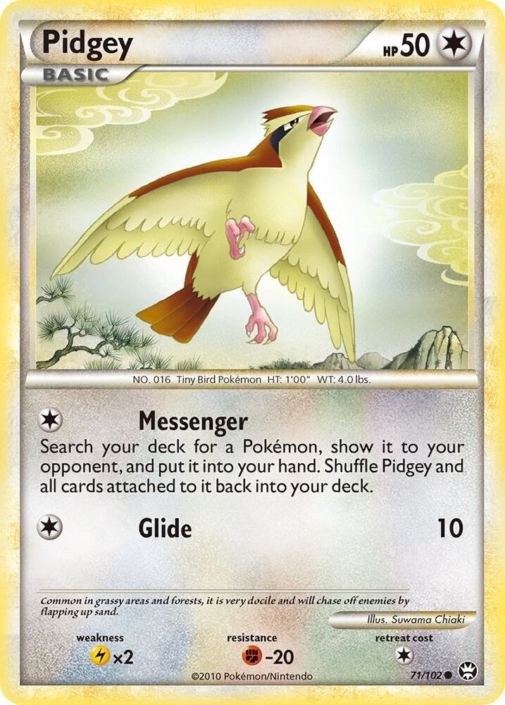 Pidgey 71/102
