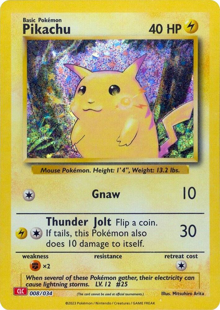 Pikachu 008/034