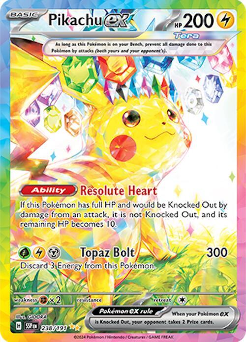 Pikachu 238 card
