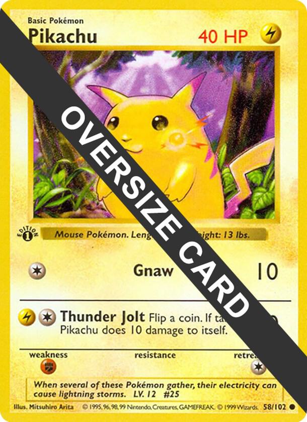 Pikachu 58 102 058/102 card