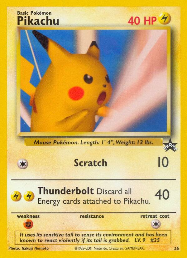 Pikachu SNAP Promo 26/53 card