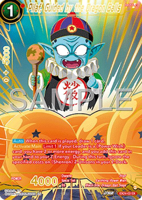 Pilaf Guided by the Dragon Balls EX24-03 card