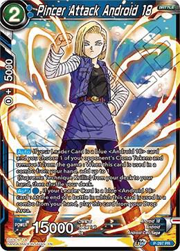 Pincer Attack Android 18 P-297 card