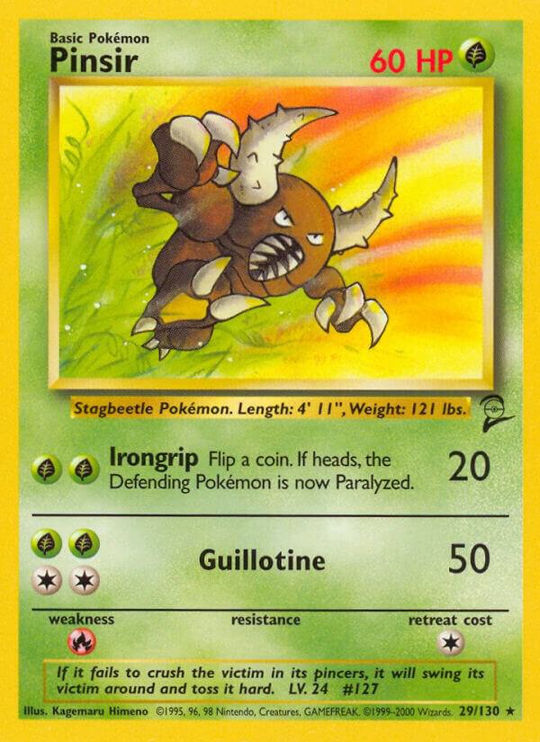 Pinsir 029/130 card