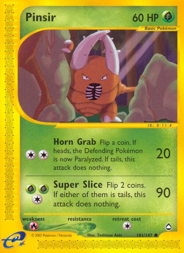 Pinsir 101/147 card