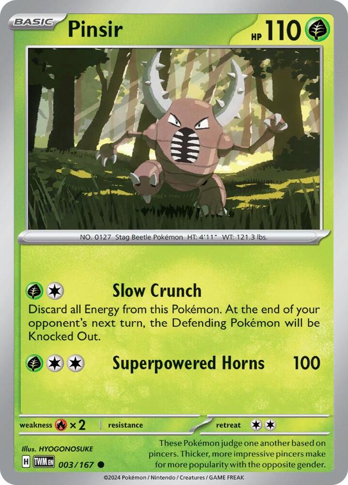 Pinsir 67 card