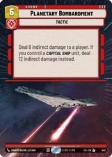 Planetary Bombardment Hyperspace 443 card