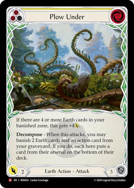 Plow Under ROS032 card