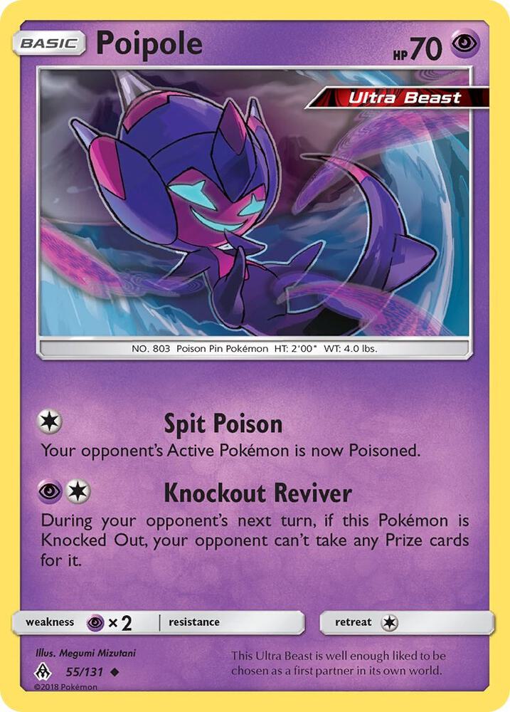 Poipole 55/131 card