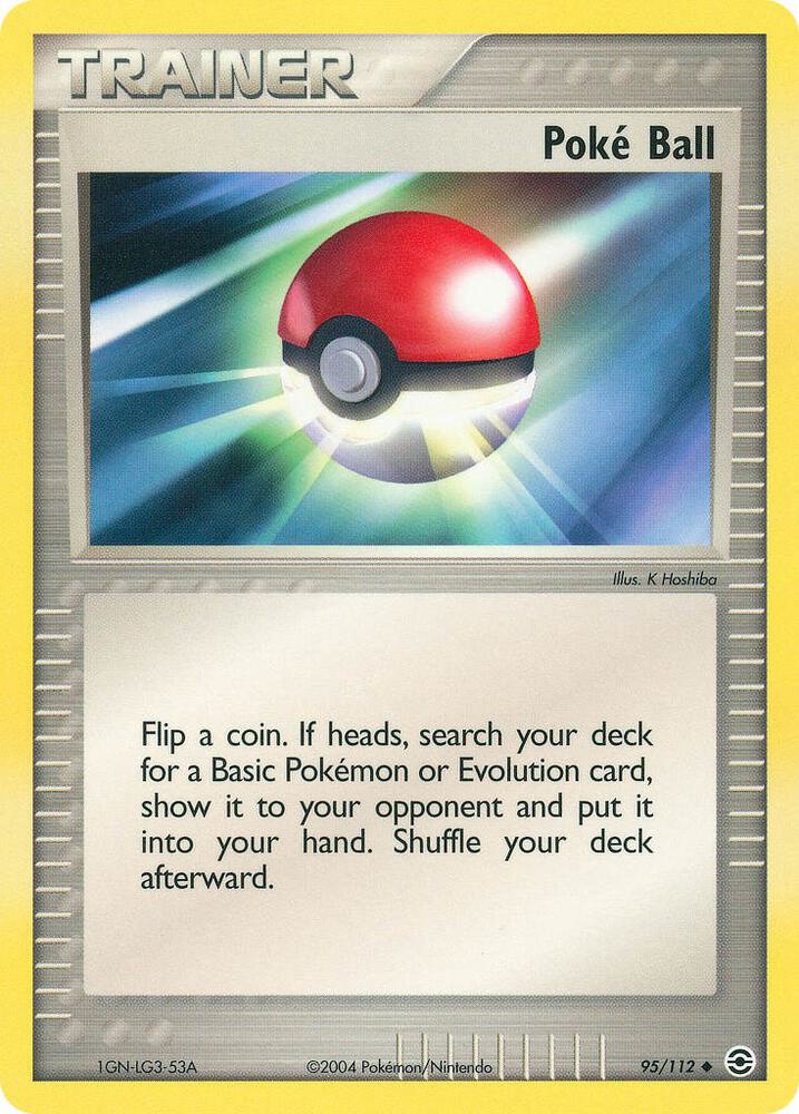 Poke Ball 95/112 card