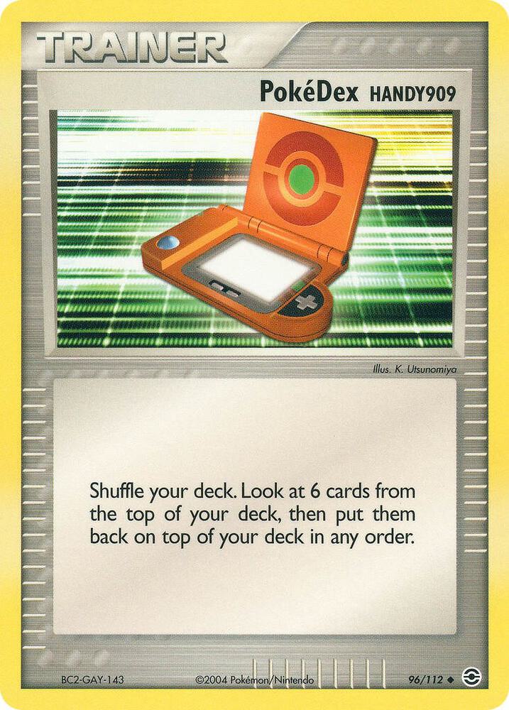 PokeDex HANDY909 96/112 carta