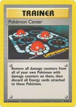 Pokemon Center 085/102 card