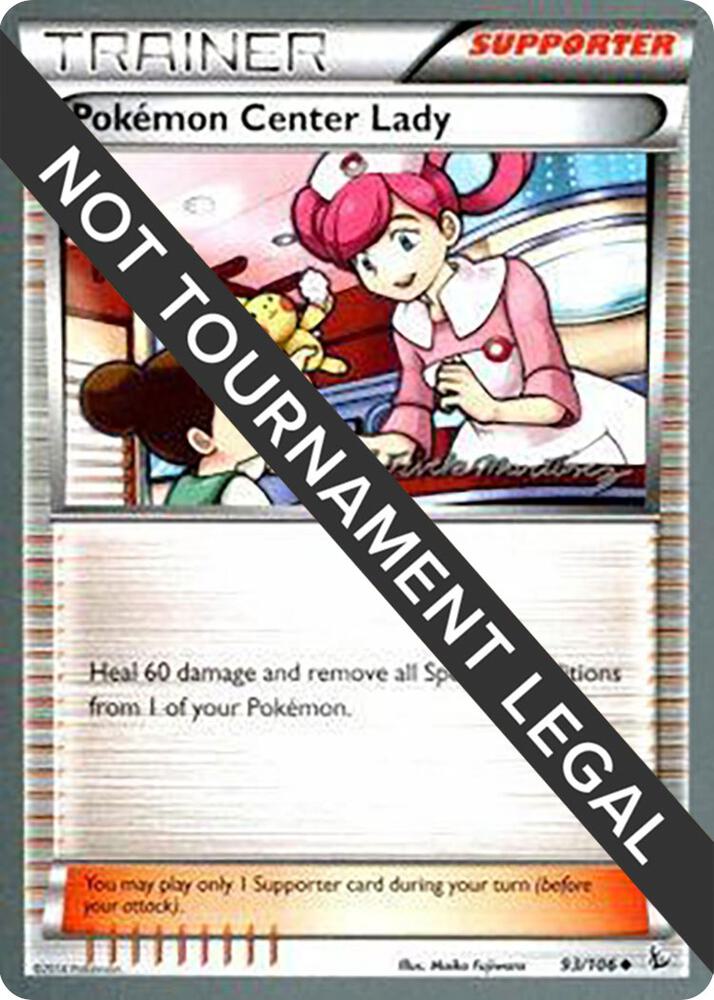 Pokemon Center Lady 2015 Patrick Martinez 93/106