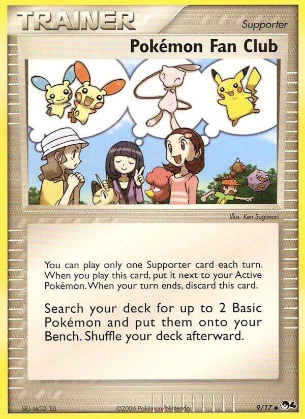 Pokemon Fan Club 009/017 card