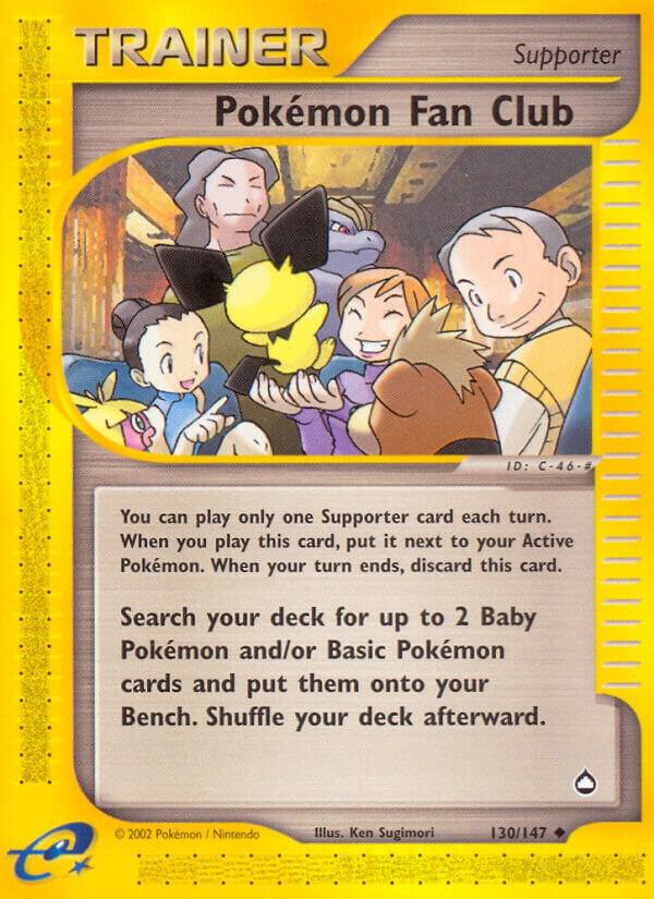 Pokemon Fan Club 130/147 card