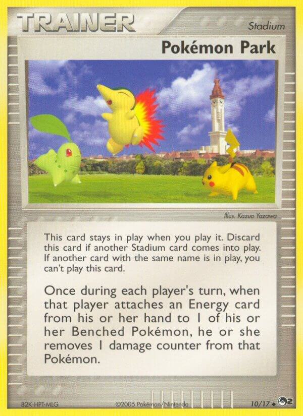 Pokemon Park 010/017 card