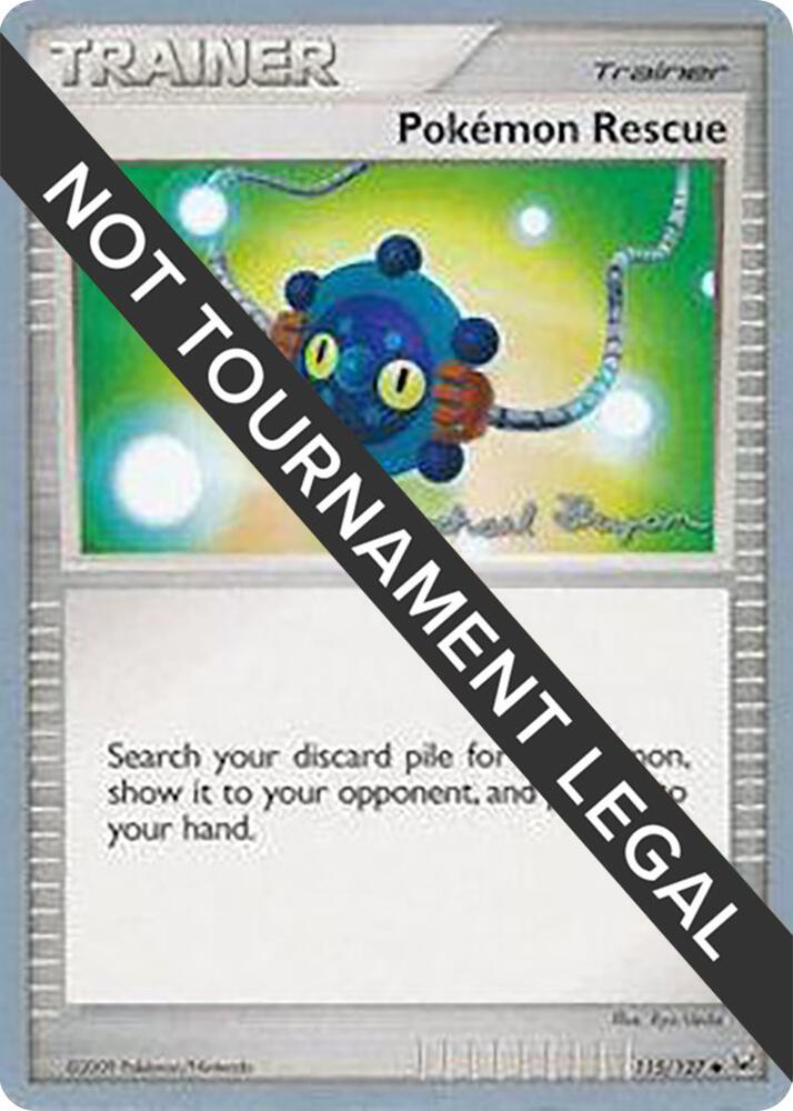 Pokemon Rescue 2010 Mychael Bryan 115/127