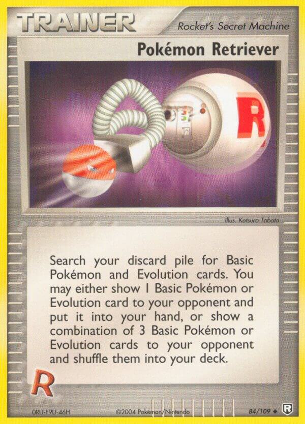 Pokemon Retriever 84/109 card