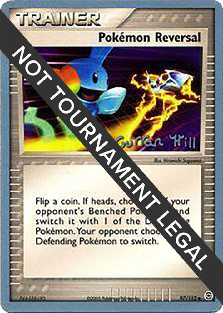 Pokemon Reversal 2005 Curran Hill 97/112 carta