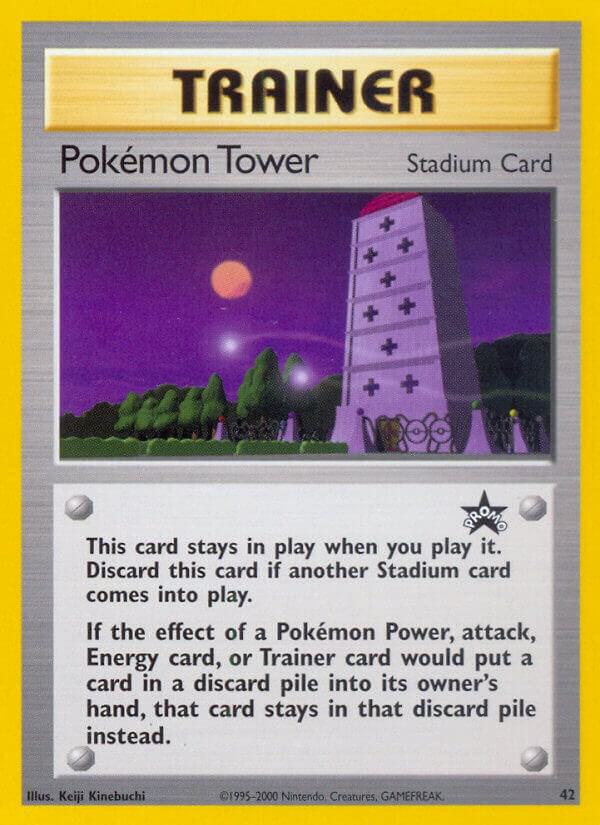 Pokemon Tower 42/53 card