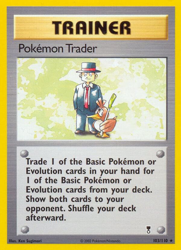 Pokemon Trader 103/110 card