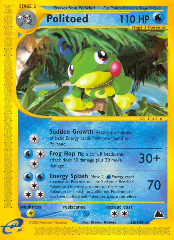 Politoed 25 025/144 card