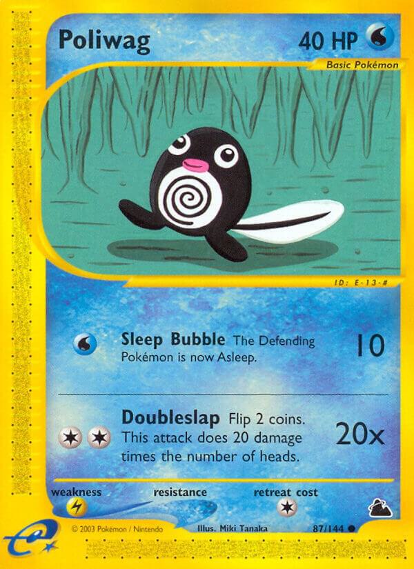 Poliwag 087/144 card