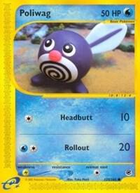 Poliwag 125/165 card